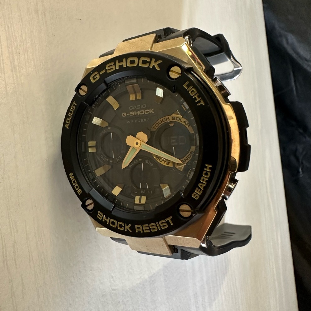 Casio G-Shock Black and Gold